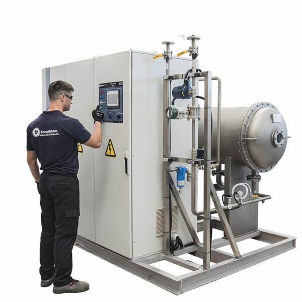 Générateur d'ozone destinés au traitement des eaux usées et des stations d'épuration.