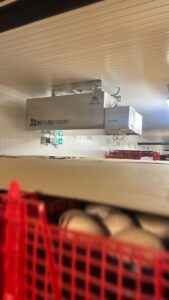 ozone chambre froide