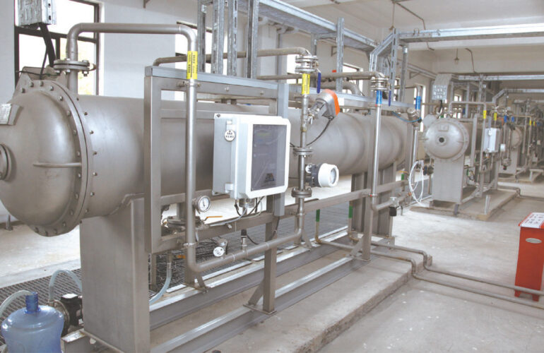 traitement des eaux de process par ozonation